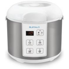 Panela de Arroz Elétrica Buffalo 1.2L, com Controle de Temperatura, 110V, Branca