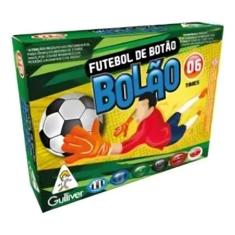 Futebol Botão Com 6 Times Sortidos - Gulliver 0481 