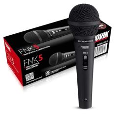 MICROFONE COM FIO PROFISSIONAL FNK-5
