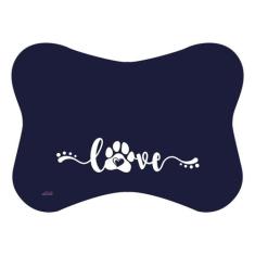 Tapete Pet Osso ul Cachorro E Gato Comedouro - Novadecora