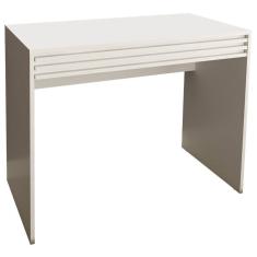 Escrivaninha Mesa Escritorio 1 Gaveta Ripada ME4173 Branco Tecno Mobili