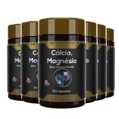6x calci-pro premium 1450mg 60caps hf suplements - HF SUPLEMENTOS, PRE