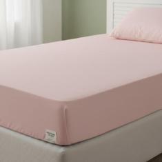 Lençol Solteiro Avulso Elástico 0,88m x 1,88m x 0,20m Várias Cores - R