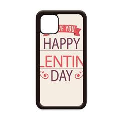 Capa Heart Lock Happy Valentine's Day Love para iPhone 12 Pro Max para Apple Mini Mobile Case Shell