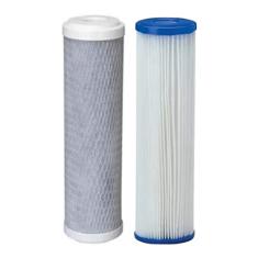 Veolicy Kit de Reposição para Filtro de Água Potável, 2 Refil Lavável, 1 Refil Carvão Block