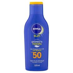 Protetor Solar Nivea Fps50 125ml Protect & Hidrata