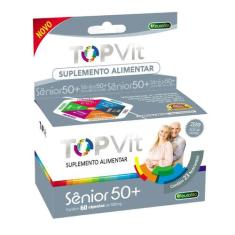 Top Vit Sênior 50+ Suplemento 60Cps. 500Mg Concentrado - Eurofito