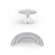 Puxadores Moveis Puxador concha Puxador de armário  Kit Com 7 Peças - 