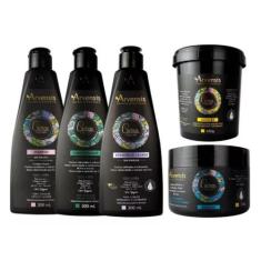 Kit Arvensis Cachos Naturais Ondulados + Mascara 2x1 450g
