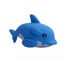 Brinquedo Mordedor Golfinho Vinil Com Som Para Cães