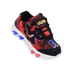 Tenis De Led Infantil Sonic Shadow Lançamento, 27