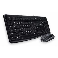 Kit Teclado E Mouse Logitech Desktop Mk120 Abnt2 920004429