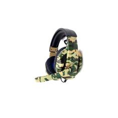 Fone de Ouvido Camuflado com Microfone para Gamer AUX - Vision