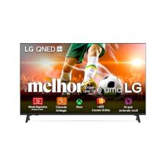 Smart TV 4K 75" LG QNED 75QNED70 Processador α7 AI Ger8 4K Super Upscaling Google Cast Alexa Integrado Controle AI Smart Magic WebOS 25