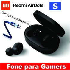 Fone de ouvido Bluetooth 5 AirDots S Redmi Xiaomi Magnético