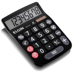 Calculadora De 8 Dígitos Mv 4133 Preta - Elgin