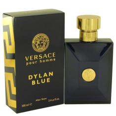 Perfume Masculino Pour Homme Dylan Blue Versace 100 ML Pós Barba Lotio