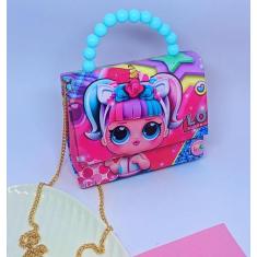 Bolsa Infantil Mini Bang Princesa Disney Silicone Alça de Corrente De 