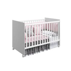 Berço Nacional Meli Branco Brilho - Reller