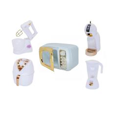 Cozinha Infantil Brinquedo Menina Casinha Panelinha Branco