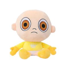 Brinquedo de pelúcia Creative Children 30 cm amarelo com roupas amarelas