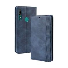 Capa para Huawei Honor 9X Premium, carteira de couro com suporte flip para Huawei Honor 9X Premium, capa magnética retrô para celular, capa carteira com compartimentos para cartões