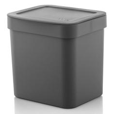 Lixeira 2,5l Trium Ou Compacta Tampa Cozinha Bancada Casa