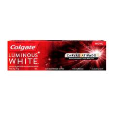 Creme Dental Colgate Luminous White Carvão Ativado 70g, 1, 70g