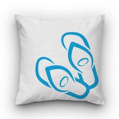 Capa de almofada VivaIN branca Havaiana