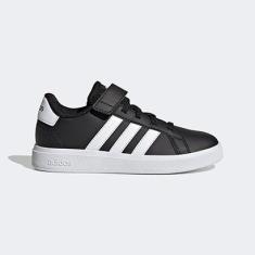 Tênis Infantil Adidas Court 2.0 EL Cano Baixo-Unissex
