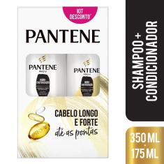Pantene Kit X-Size Shampoo 350Ml + Condicionador Hidro Cauterizacao 175Ml