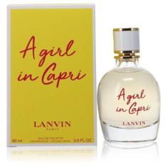 Perfume Feminino A Girl In Capri Lanvin 90 Ml Eau De Toilette