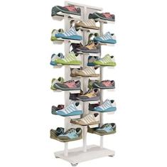 Rack De Exibição De Sapateira Para Loja De Roupas Comerciais, Prateleira De Exibição De Sapatos De Varejo Moderno E Criativo, Prateleira De Tênis De Metal, Exibição De Organizador De Sapatos Moder