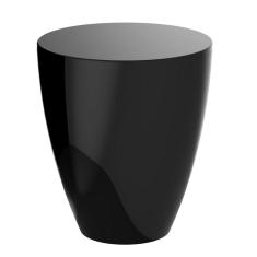 Banqueta Baixa Polipropileno sem Encosto Moly Preto