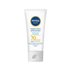 Protetor Solar Facial Nivea Fps 70 Sun Toque Seco - Antissinais 40ml