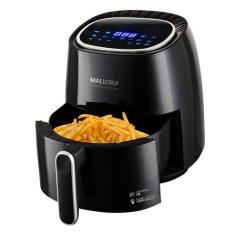 Fritadeira Air Fryer Mallory Digital Premium 5,5 Litros 1500W Preto, P