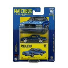 Miniatura Carro Matchbox Coll 1988 Chevy Monte Carlo LS 1:64