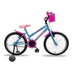 Bicicleta Infantil Feminina Com Rodinha Aro 20 Jullie Mod 2023