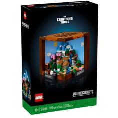 Blocos De Montar Lego Minecraft A Bancada De Trabalho 21265