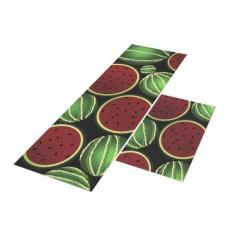 Tapete Passadeira Cozinha Watermelon 120x40 + Capacho 60x40 - Style Br