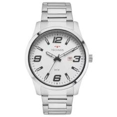 Relógio Technos Masculino  Prata Analógico 2115MOLS1B-Masculino
