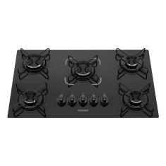 Cooktop a Gás 5 Bocas Itatiaia Essencial com Acendimento Automático Bivolt - Preto