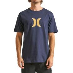Camiseta Hurley Icon HYTS010553 Marinho-Masculino