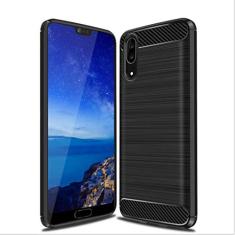 Capa para Huawei P20, toque macio, proteção total, anti-arranhões e impressões digitais + capa de celular resistente a arranhões para Huawei P20