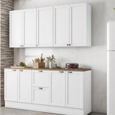 Cozinha Completa Modulada Olivia 9 Portas 2 Gavetas