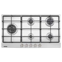 Cooktop tramontina penta plus 5gx 90 aço inox 5 queimadores