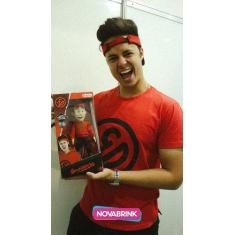 Boneco Youtuber Enaldinho Com Pulseira Do Poder - Rosita - Novabrink I