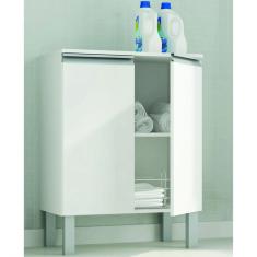 Armário Multiuso 2 Portas BRV Móveis Branco