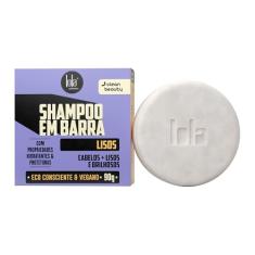 Shampoo em Barra para Cabelos Lisos 90g, Lola Cosmetics