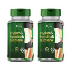 PSYLLIUM & ESPIRULINA & QUITOSANA - 1g (60 Cápsulas) +CAPS, 2